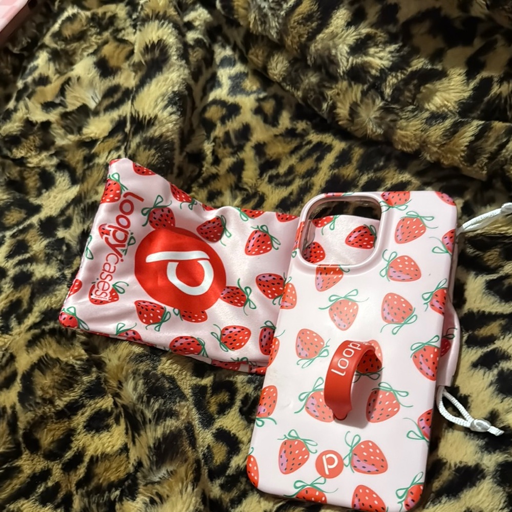 Loopy Case Strawberry Phone Case